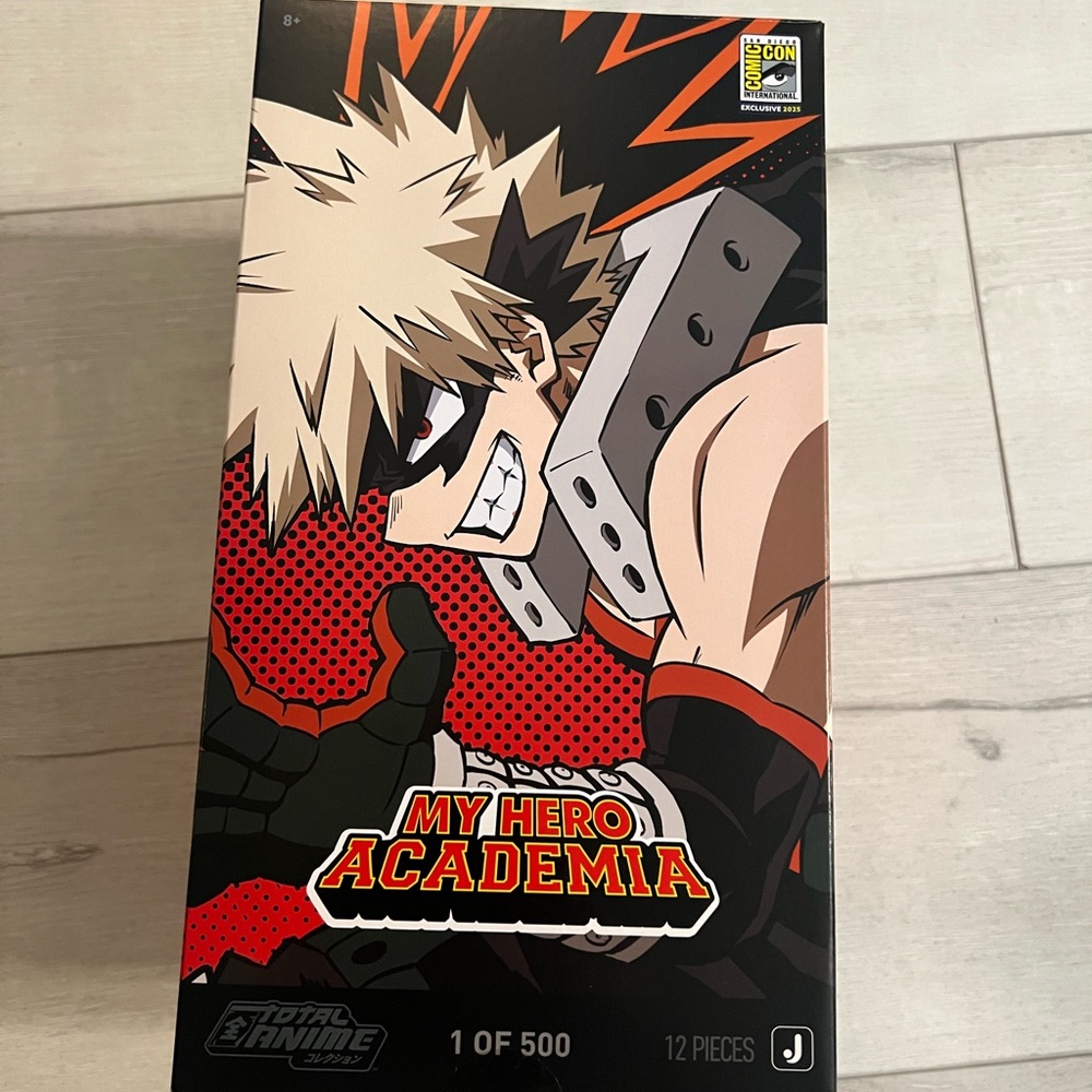 SDCC 2025 Total Anime My Hero Academia Bakugo Figure